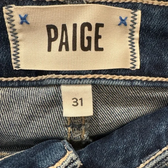 Paige Cindy Cropped Denim Jeans - Picture 6 of 6